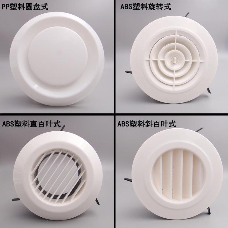 Изображение товара: Вытяжной вентилятор для кухни, 4 дюйма, низкий уровень шума, вентилятор для спальни, столовой