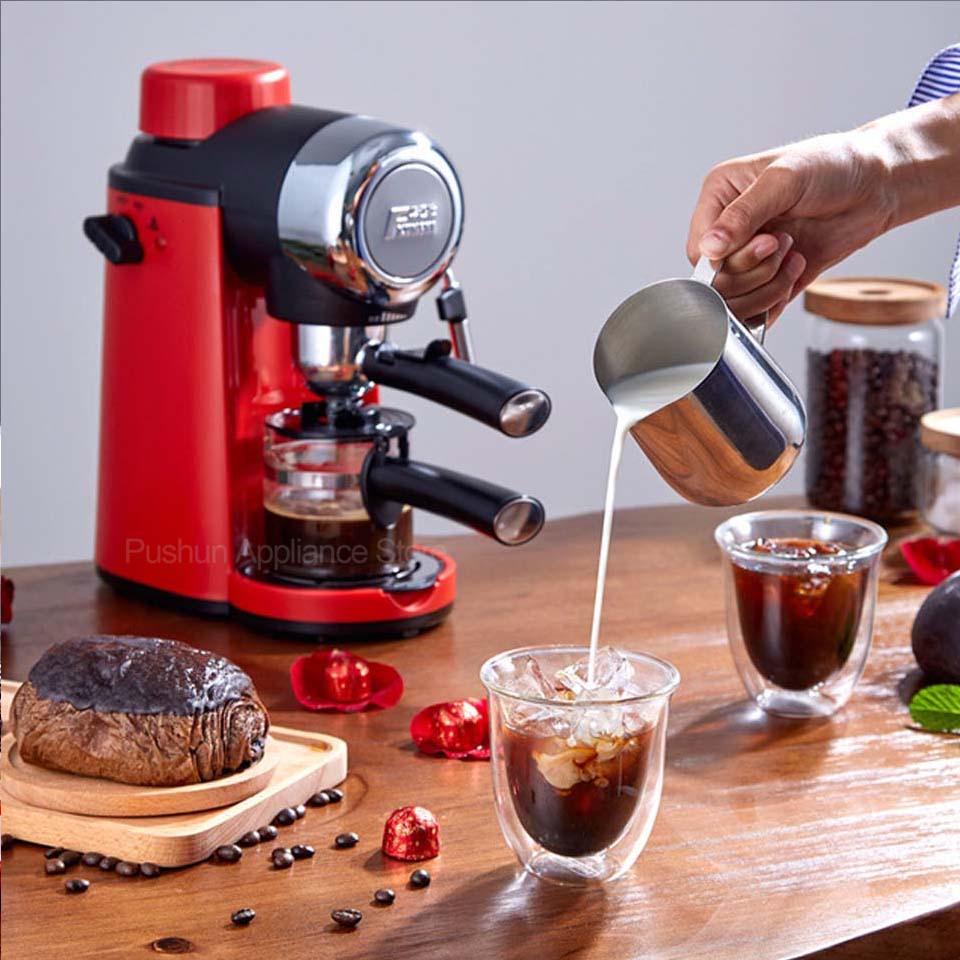 Изображение товара: Semi-Automatic Espresso Coffee Machine Steam Type Coffee Maker Italian milk coffee Electric Foam Coffee Maker