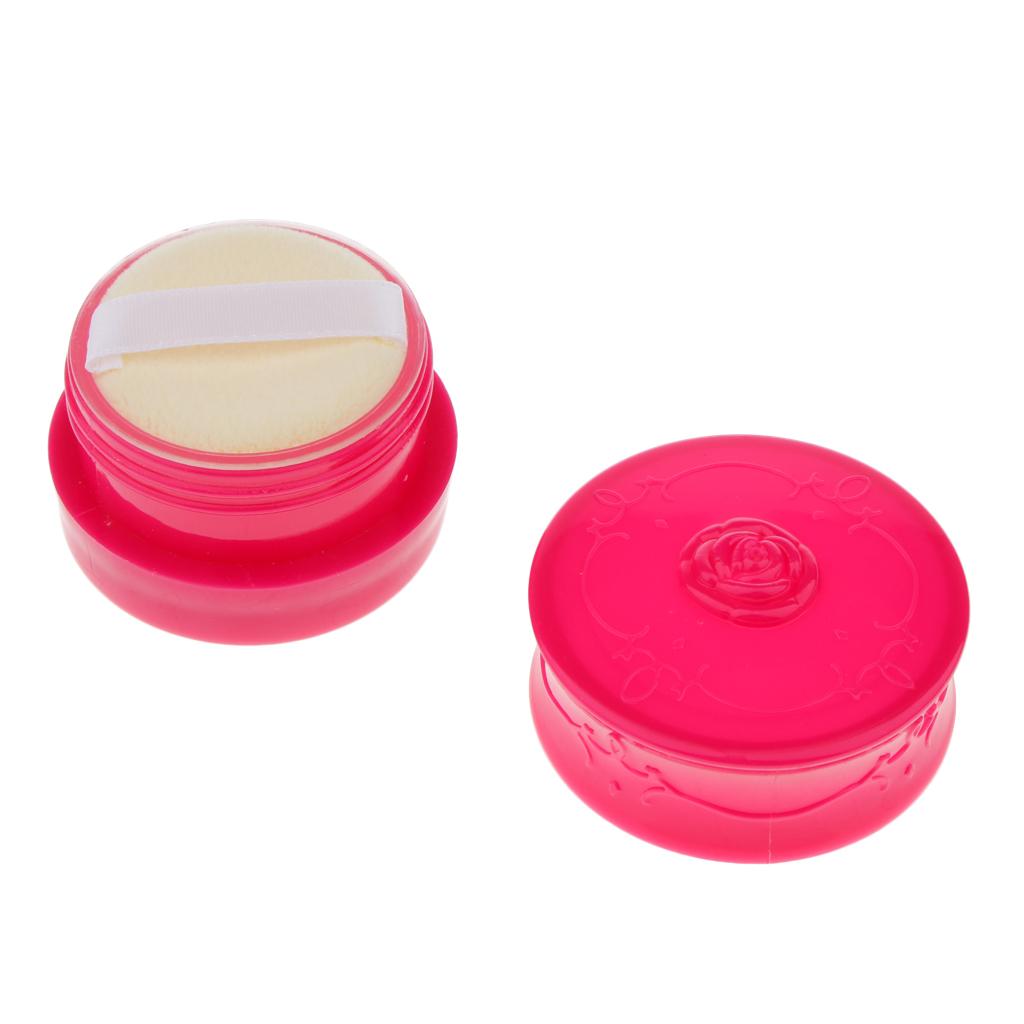 Изображение товара: 2 вида цветов пустой косметический контейнер для пудры с слоеным ситом аксессуары для макияжа