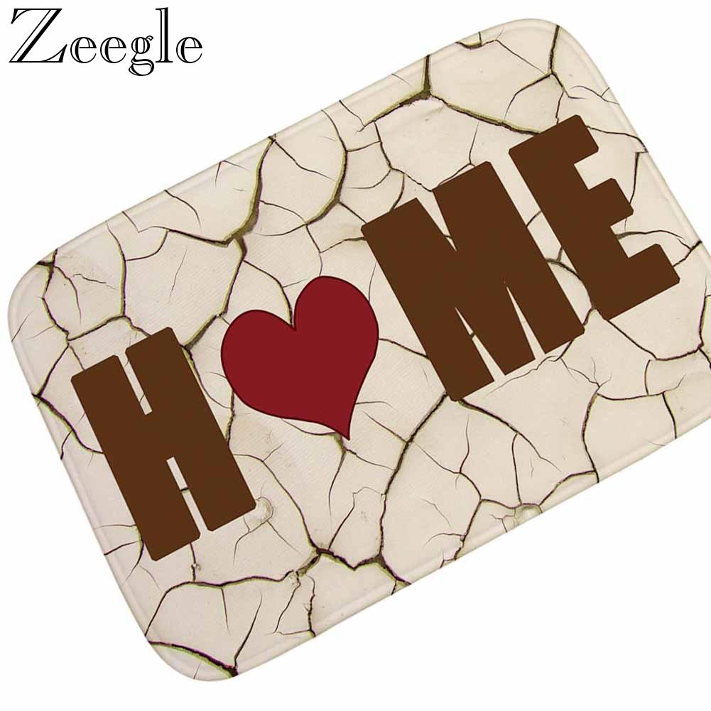 Изображение товара: Zeegle коврики для гостиной, фланелевый домашний декор, нескользящий напольный коврик, нескользящий домашний коврик, коврик для ног