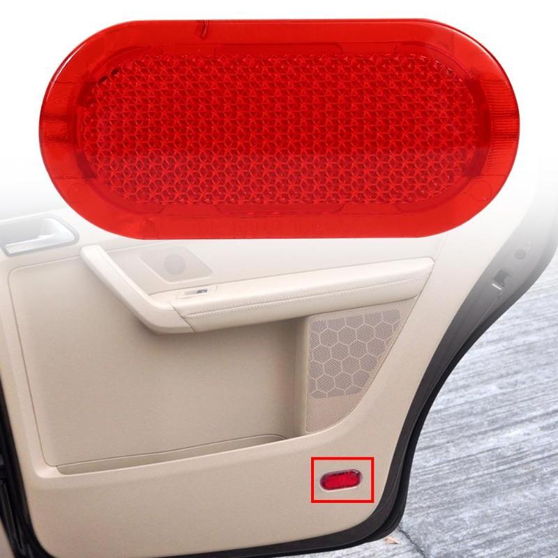 Изображение товара: Красный двери автомобиля отделкой панельный отражатель 6Q0947419 для Beetle Caddy поло Touran 02-16 Пластик 70x30 мм подходит для VW Caddy 2004-2015