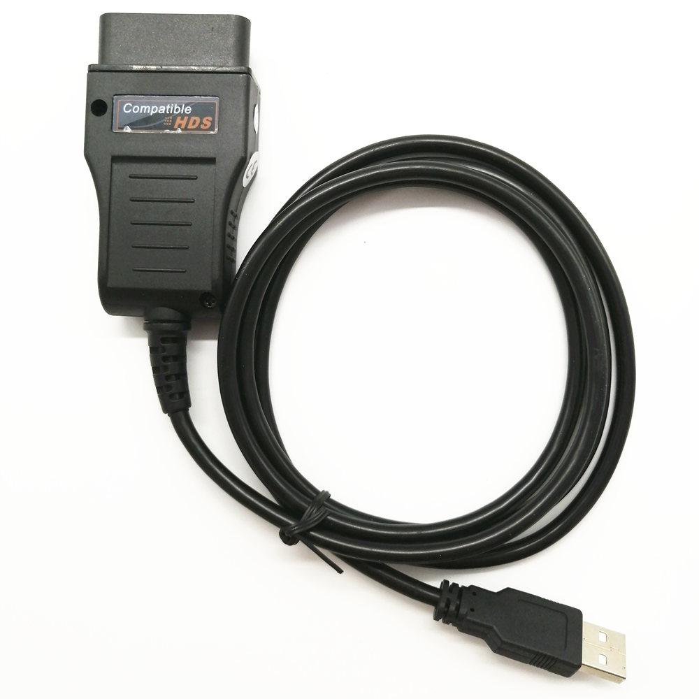 Изображение товара: USB-кабель HDS для Honda OBD2, диагностический кабель для Honda V1.4.3 FT232RL Chip Auto OBD2 HDS-кабель, поддержка нескольких языков