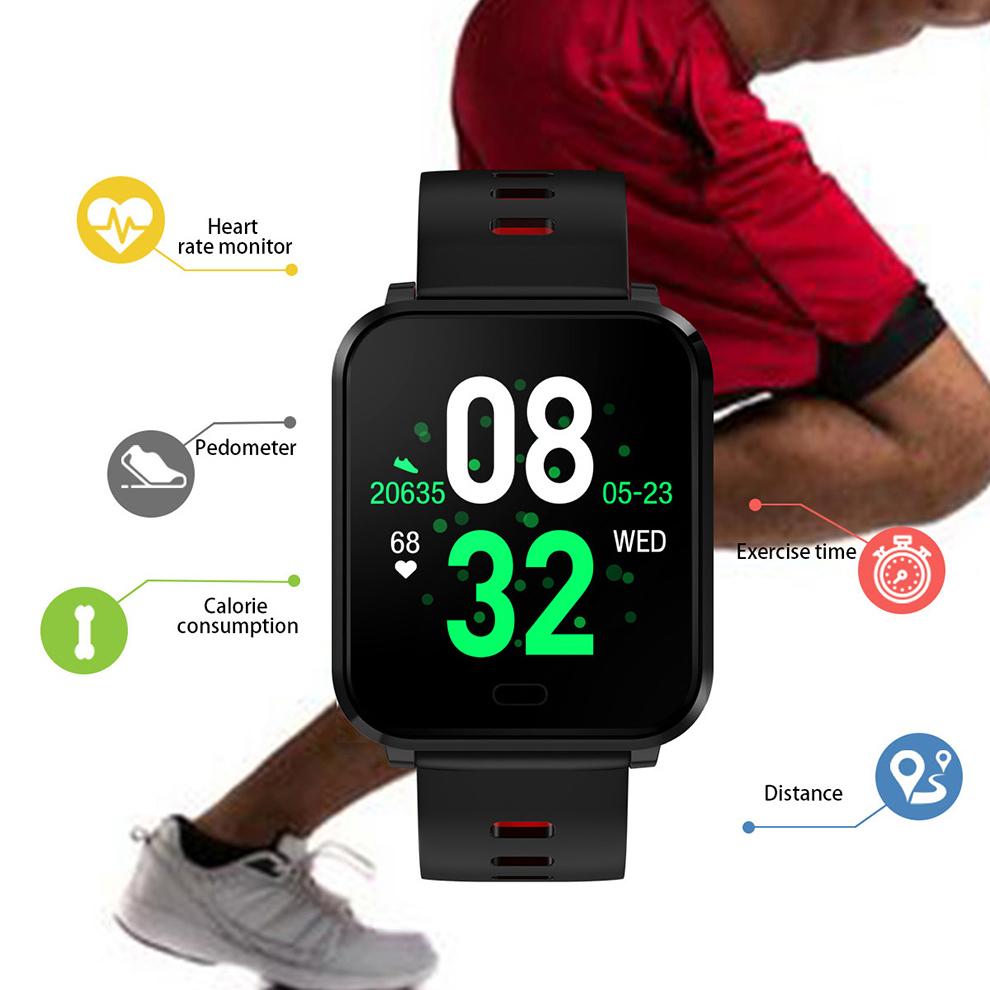 Изображение товара: Смарт-часы Jelly Comb, IP68, водонепроницаемые, 15 дней в режиме ожидания, пульсометр, кровяное давление, Поддержка IOS, Android