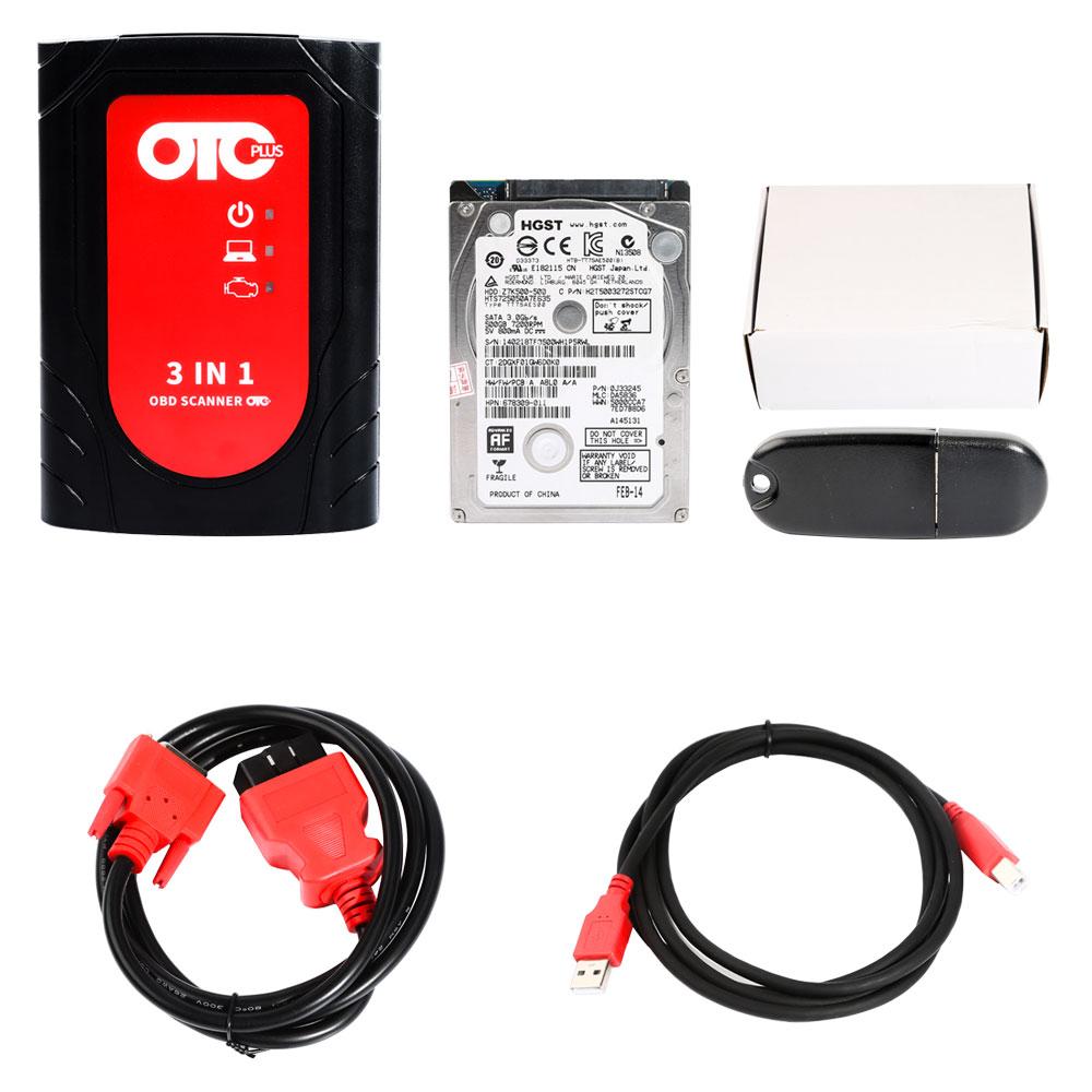 Изображение товара: OTC Plus 3 в 1 GTS TIS3 OTC сканер для Toyoya IT3 V15.00.026 Global Techstream для 2014D для Nissan V71, 40,00 OTC Plus