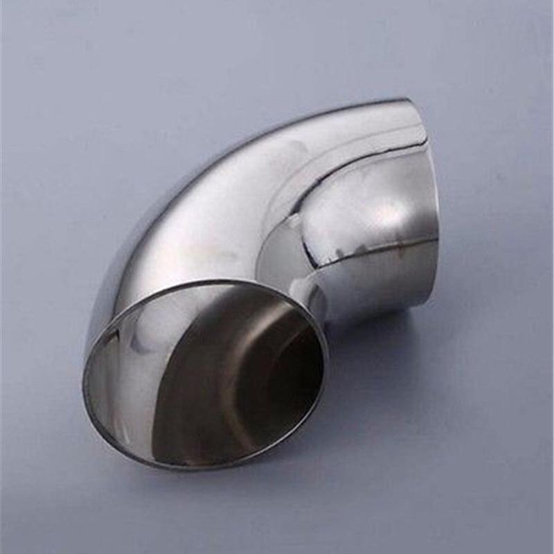 Изображение товара: Quality 76mm Stainless Steel Car Exhaust Weld 90 Bend Elbow Pipe Fitting Newly