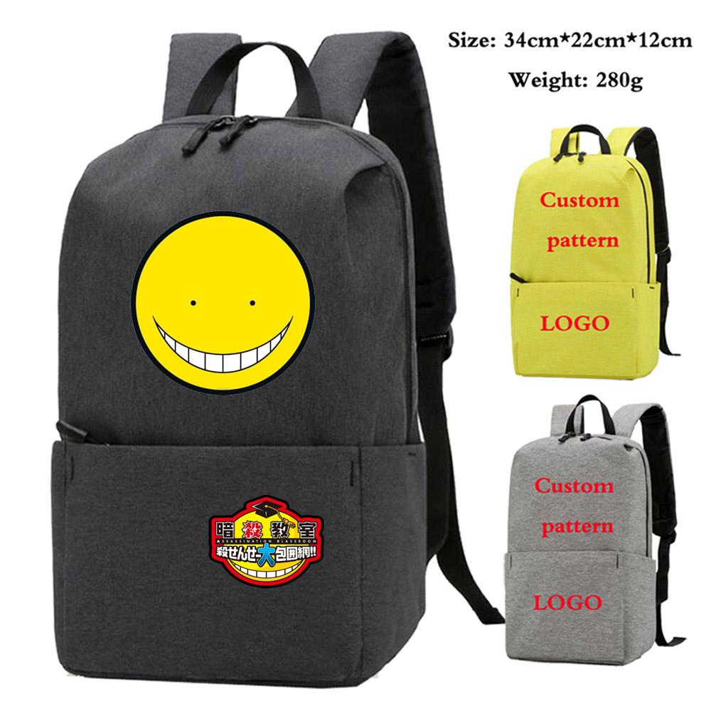 Изображение товара: Рюкзак Ansatsu Kyoushitsu для студентов, школьные ранцы для детей, нейлоновый мужской и женский рюкзак для досуга, сумка для ноутбука для подростков