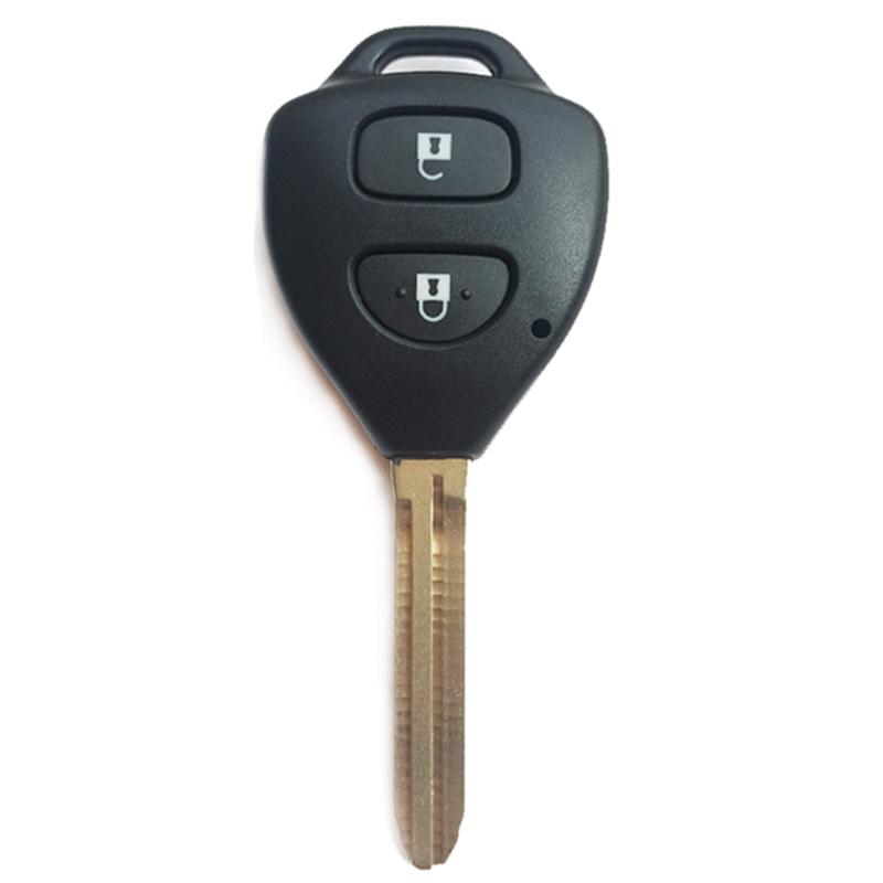 Изображение товара: Дистанционный Ключ заготовка с 2/3/4 кнопками, Fob для Toyota Corolla RAV4 Auto camry, запасной чехол для пульта дистанционного управления с лезвием Toy43