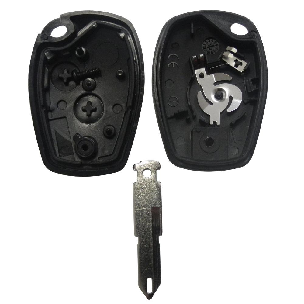 Изображение товара: Jignyuqin 2 кнопки чехол для дистанционного ключа от машины для Renault Megane Modus Espace Лагуна Duster Logan DACIA Sandero Fluence Clio Kangoo