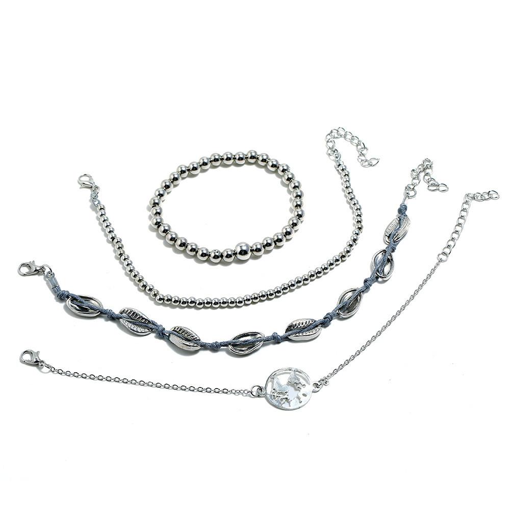 Изображение товара: Винтажный Браслет HOCOLE, женские модные очаровательные браслеты из ниток для женщин, богемные ювелирные изделия для вечеринок