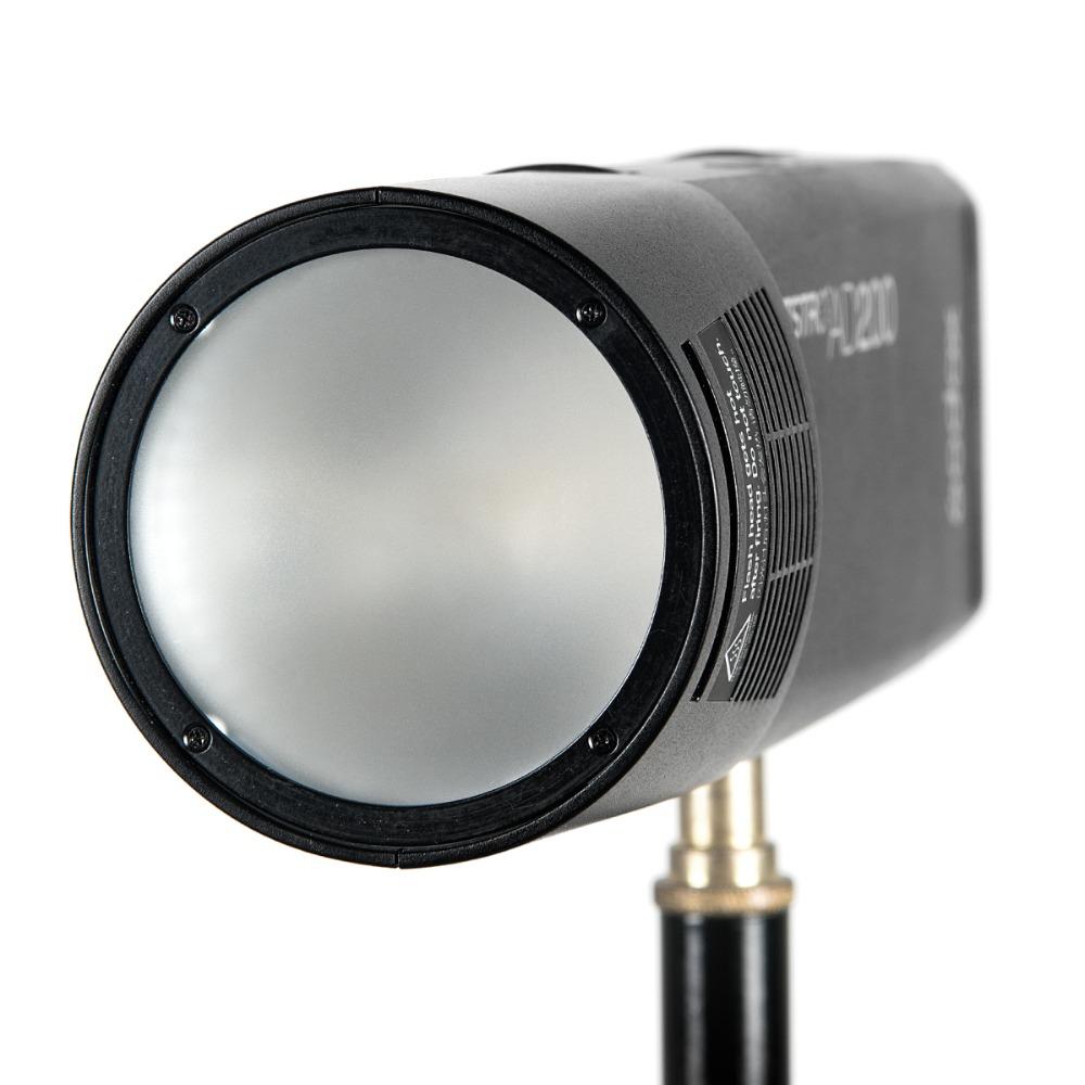 Изображение товара: Кольцевая вспышка Godox H200R со спиральной трубкой, Удлинительный светильник для Godox AD200, наружная карманная вспышка