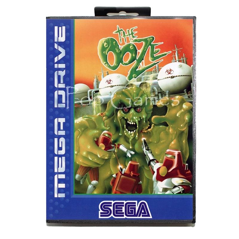 Изображение товара: Ooze с коробкой для 16-битной игровой карты Sega MD для Mega Drive для видеоконсоли Genesis