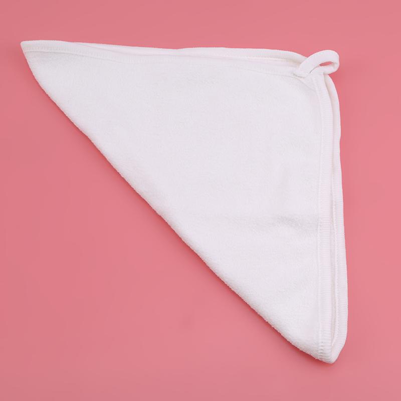 Изображение товара: Высококачественное белое хлопковое детское полотенце, мягкая ткань, абсорбирующее детское маленькое квадратное полотенце, детское полотенце для дома