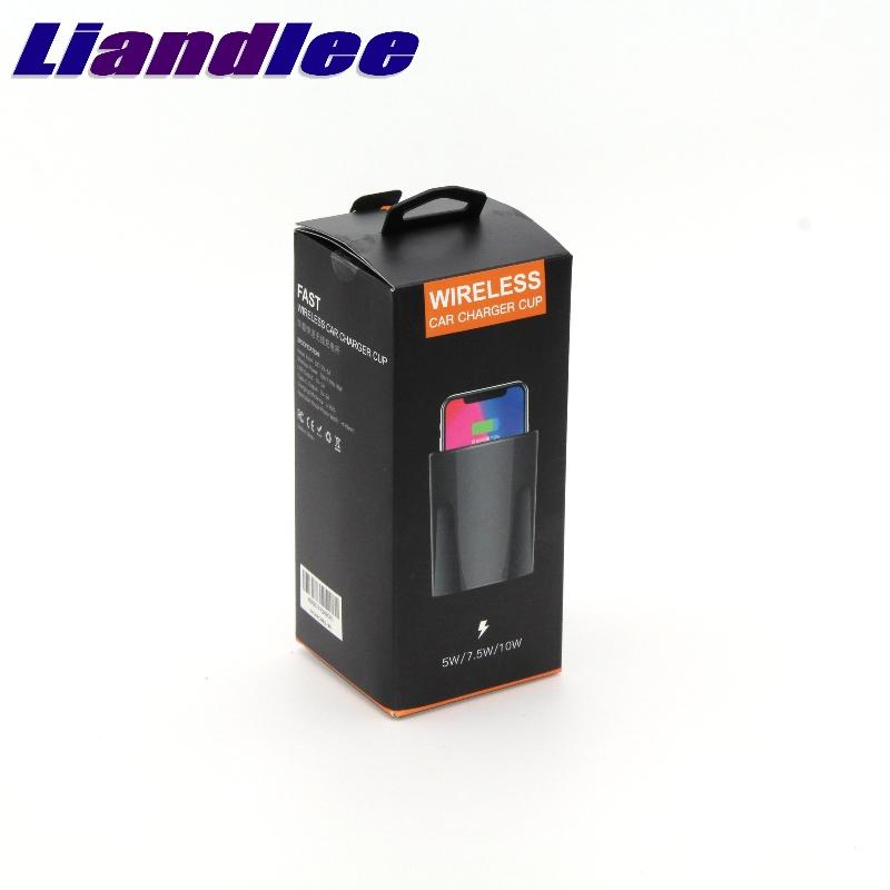 Изображение товара: LiandLee Qi автомобильное беспроводное зарядное устройство в виде чашки держатель стиль быстрое зарядное устройство для hyundai Genesis Grandeur i10 i20 Ioniq i40 Tiburon