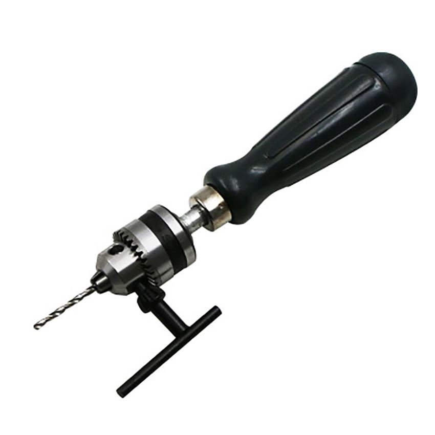 Изображение товара: Ручной перфоратор для отверстий, миниатюрные ручные сверла, инструмент для резьбы по моделям, деревообработки, сверления, ручной работы, Диапазон зажима 0,6-6 мм