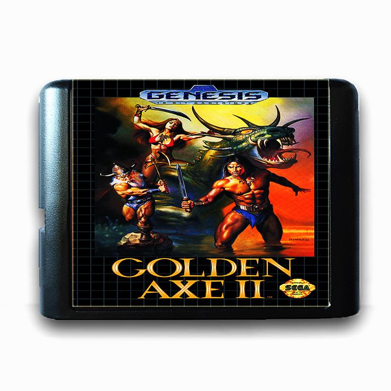 Изображение товара: Golden Axe 2 для 16-битной игровой карты Sega MD для Mega Drive для видеоигровой консоли Genesis PAL USA JAP