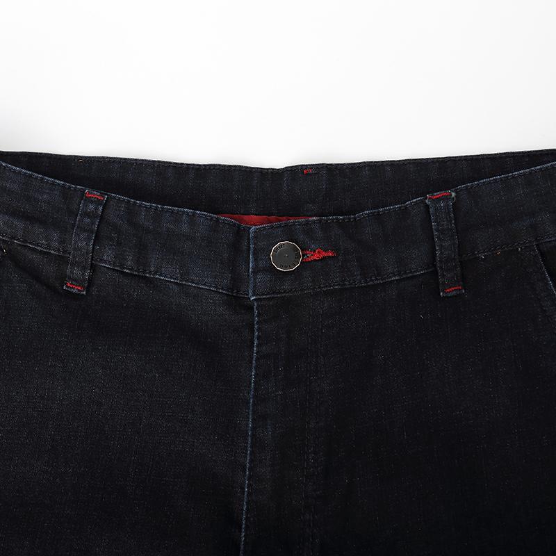 Изображение товара: Новинка 2022, весенние мужские повседневные джинсовые штаны, синие, черные, брендовая одежда для мужчин, облегающие джинсы-шаровары, Мужская одежда, брюки, 5082