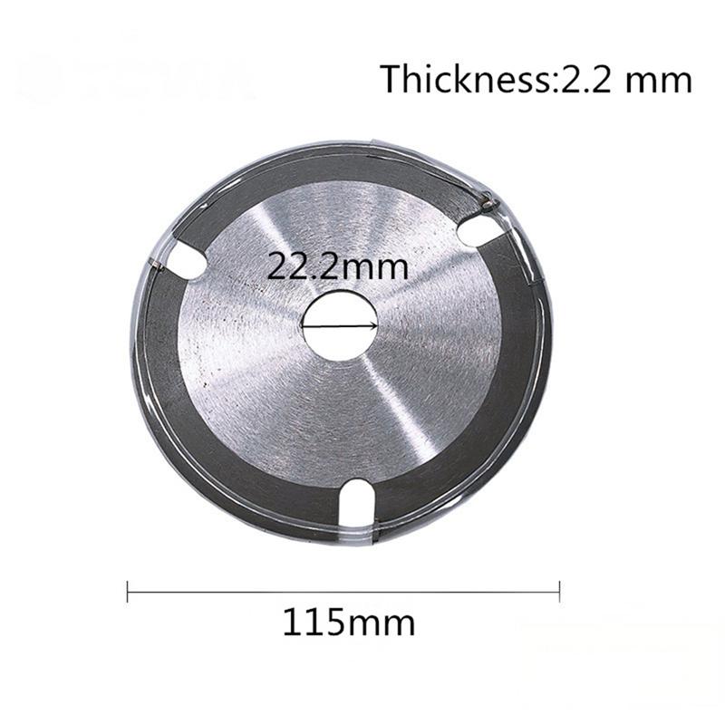 Изображение товара: 115 мм 3T пильный диск Мультитул шлифовальный станок Пила диск с твердосплавными режущими пластинами: деревянный отрезной диск для резки древесины Мощность инструмент Аксессуары