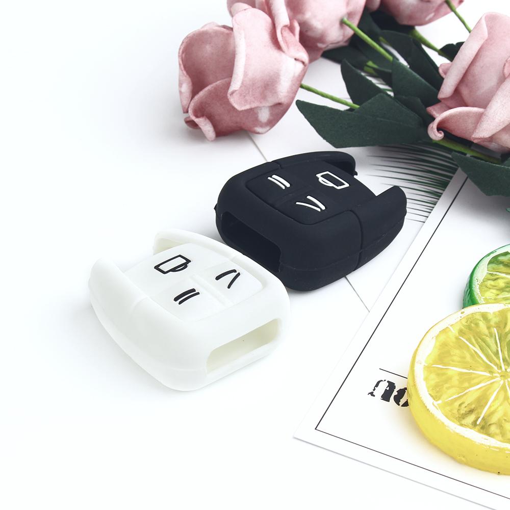 Изображение товара: Силиконовый чехол для ключей KEYYOU 10X с 3 кнопками, чехол для автомобильного стайлинга для Opel VAUXHALL VECTRA ASTRA ZAFIRA Omega Signum Tigra