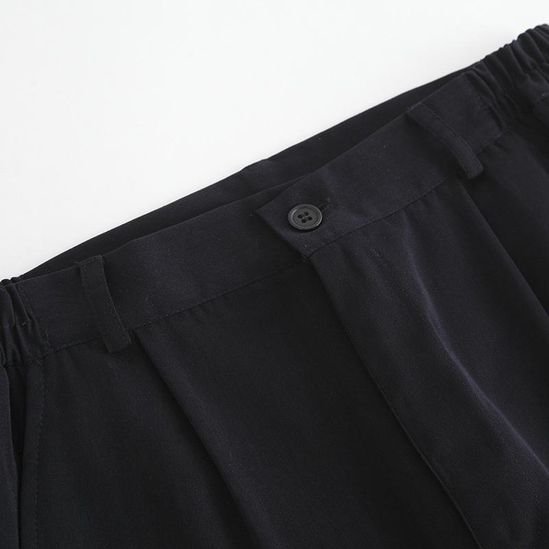 Изображение товара: Мужские костюмные брюки JK форма для старшей школы, темно-синие, в стиле Харадзюку, в стиле преппи, с высокой талией, 5XL, размера плюс
