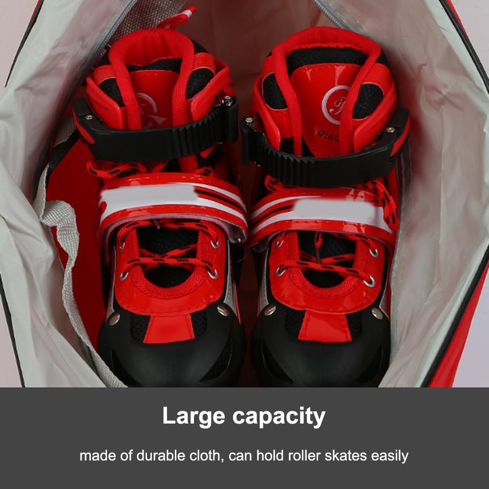 Изображение товара: Роликовые коньки крышка сумка для хранения для встроенных Коньков обувь чехлы Сумки для коньков чехол для роликовых коньков спортивные аксессуары