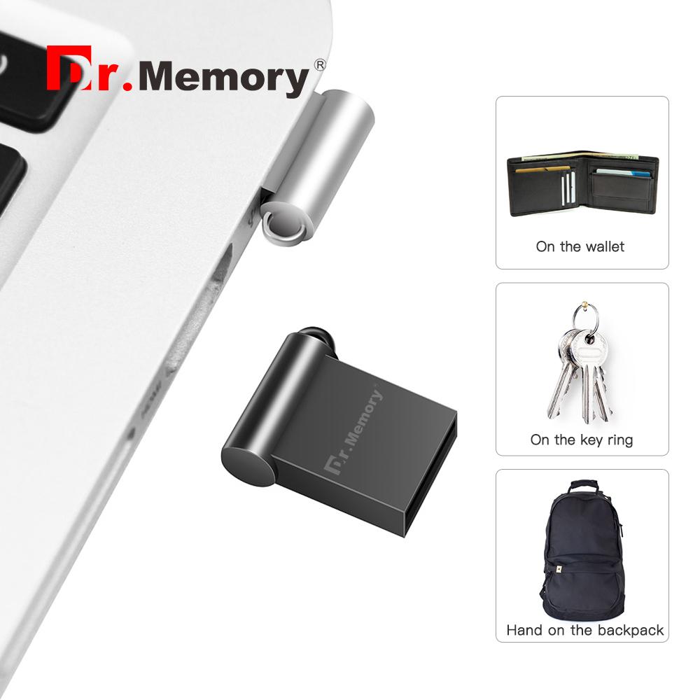 Изображение товара: Водонепроницаемый металлический USB флеш-накопитель Dr. Memory, 32 ГБ, 64 ГБ, 128 ГБ, USB-накопитель 16 ГБ, 8 ГБ, 4 Гб, флеш-карта памяти