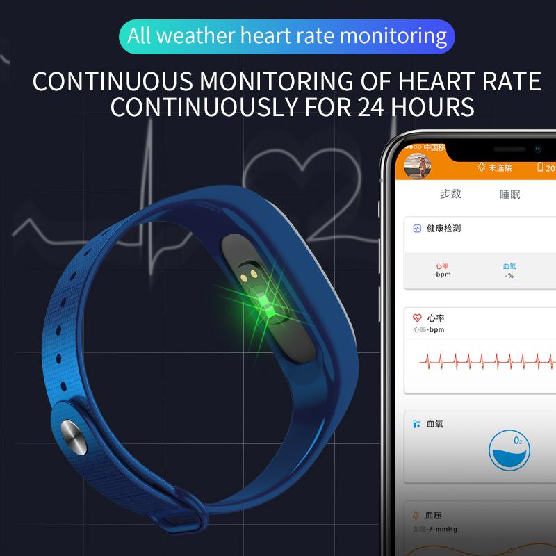 Изображение товара: Фитнес-браслет M5, водонепроницаемый, с пульсометром, монитором кровяного давления и напоминанием о звонках