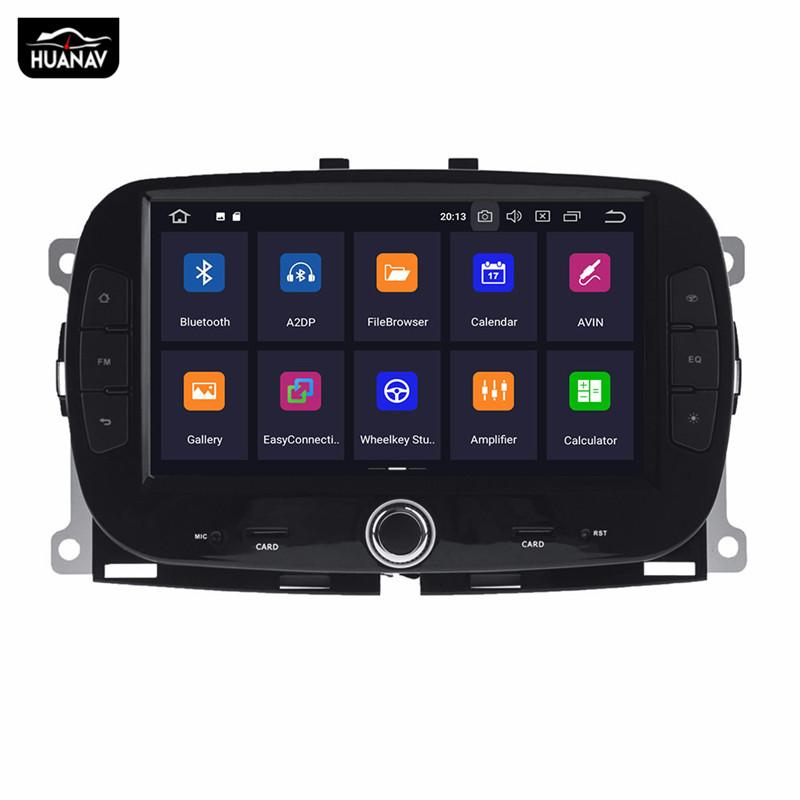 Изображение товара: DSP Android 9,0 DVD Автомобильный радиоплеер GPS-навигация для FIAT 500 (312) 2015 + головное устройство автомобильное радио стерео Мультимедийный Плеер 64 ГБ