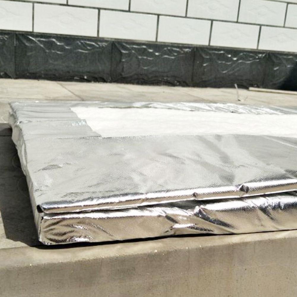 Изображение товара: Высокотемпературная изоляция котла, алюминиево-силикатная игла, керамическое волокно, изоляция, огнеупорное Хлопковое одеяло, 4 размера