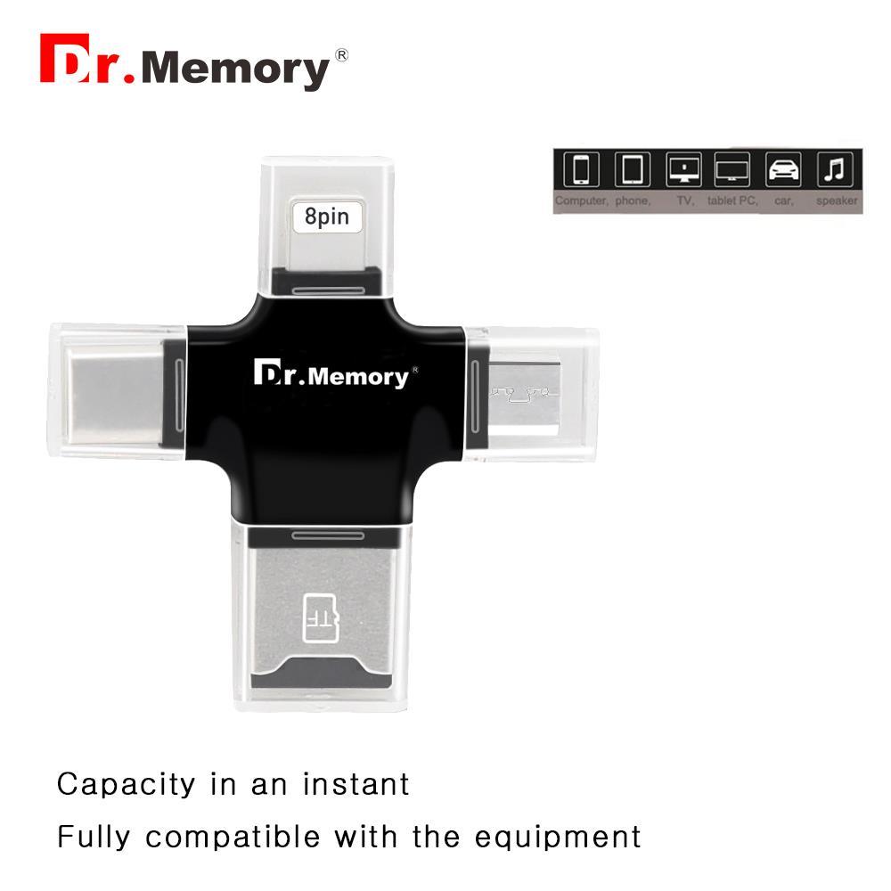 Изображение товара: USB-адаптер для флеш-накопителя 3,0, устройство для чтения карт памяти для Apple iphone 6s 7 plus, флешка, металлическое расширение, OTG