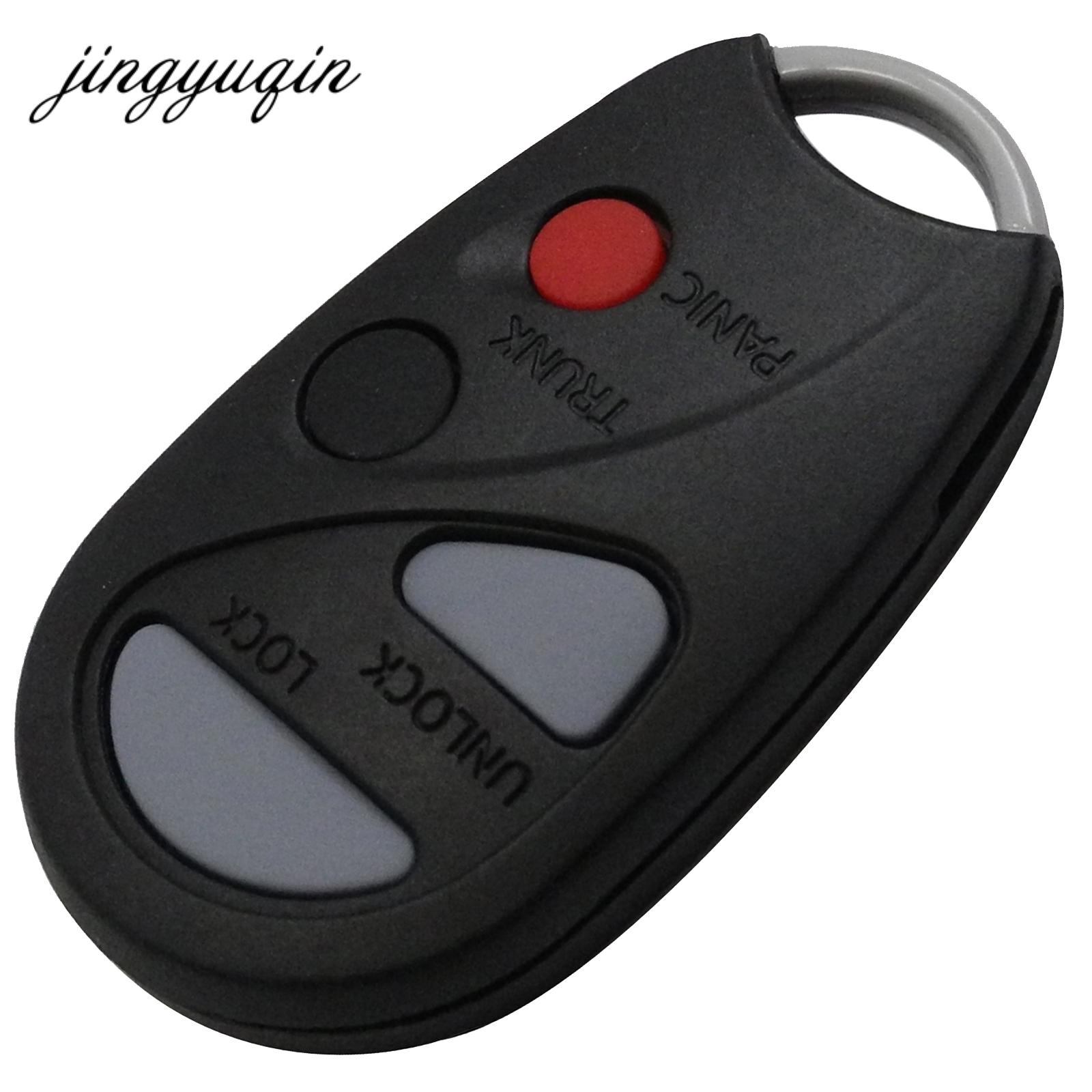Изображение товара: Чехол для дистанционного ключа jingyuqin, 10 шт., для Nissan Sunny, 3 + 1 кнопки, 4 кнопки, автоматическая Замена