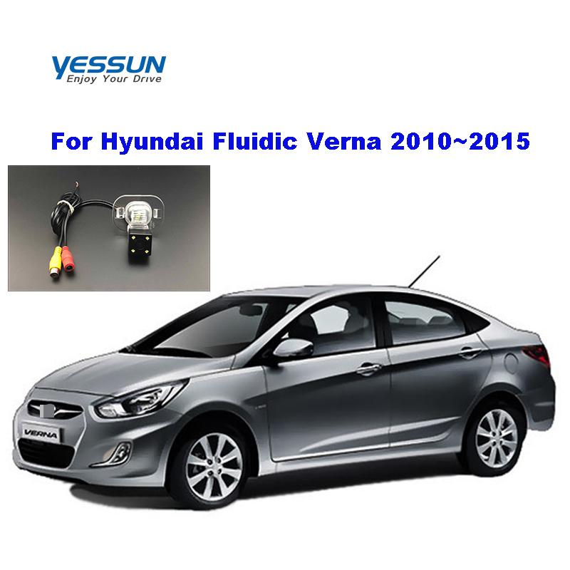 Изображение товара: Yessun HD CCD Ночное видение автомобиля зеркало заднего вида резервная камера водонепроницаемая для hyundai fluidic Verna 2010 ~ 2015