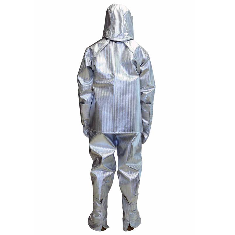 Изображение товара: CK Tech. Алюминий Фольга огонь охраняемых одежда с защитой от ожогов Термальность изоляционная одежда огнеупорные 1000 градусов теплоизоляция