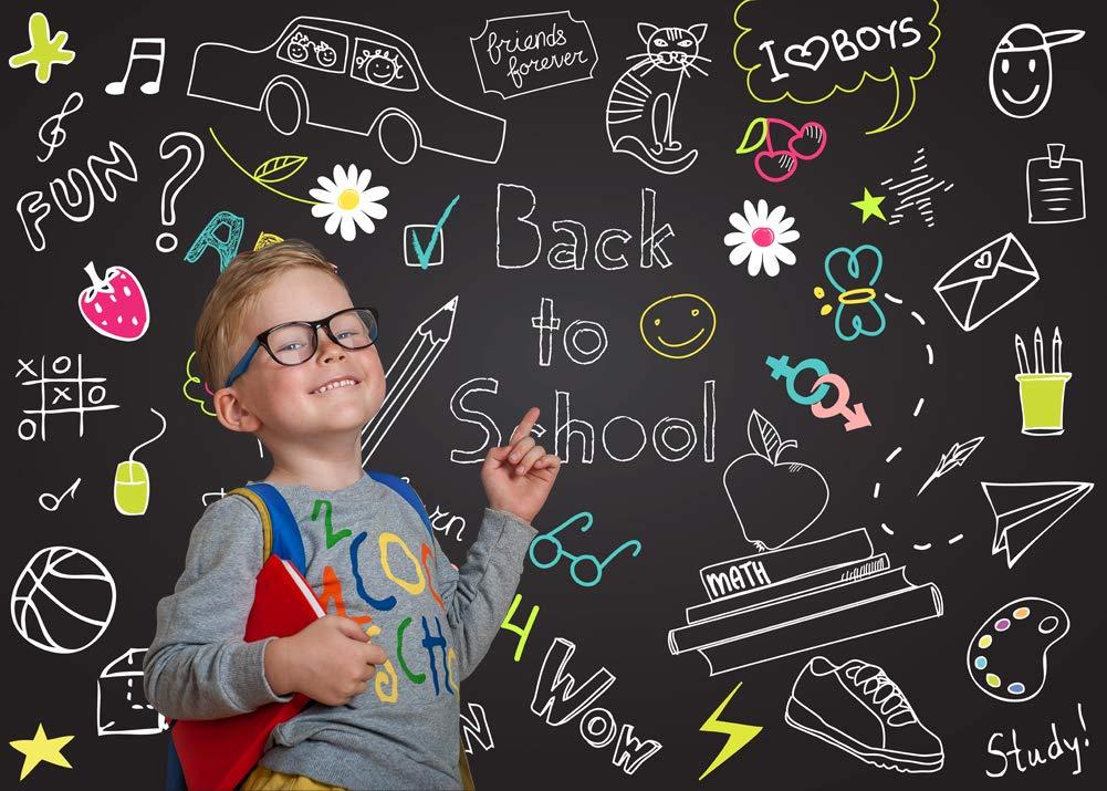 Изображение товара: BEIPOTO Back to School Blackboard фон для детской фотосъемки реквизит для фотостудии ручной работы виниловый вечерние баннер