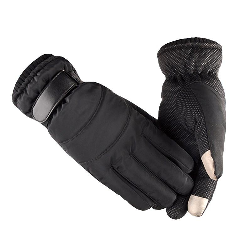 Изображение товара: Мужские лыжные Водонепроницаемые зимние теплые перчатки CKAHSB для сноуборда мотоцикла езды зимние ветрозащитные перчатки сохраняют тепло хорошее качество