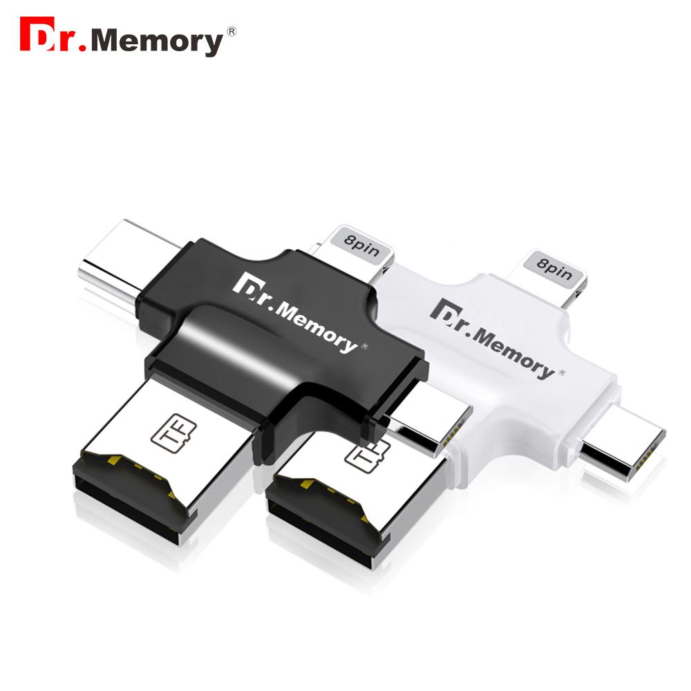 Изображение товара: USB-адаптер для флеш-накопителя 3,0, устройство для чтения карт памяти для Apple iphone 6s 7 plus, флешка, металлическое расширение, OTG