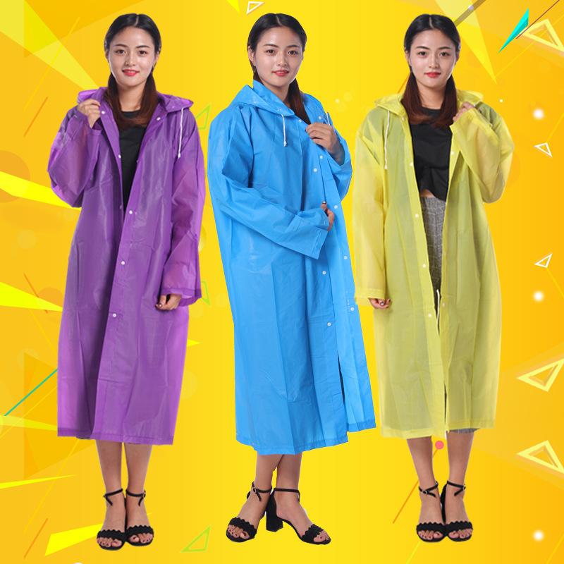 Изображение товара: Новый стиль Плащ женский дождевик для взрослых креативный дождевик модный экологичный неодноразовый дождевик
