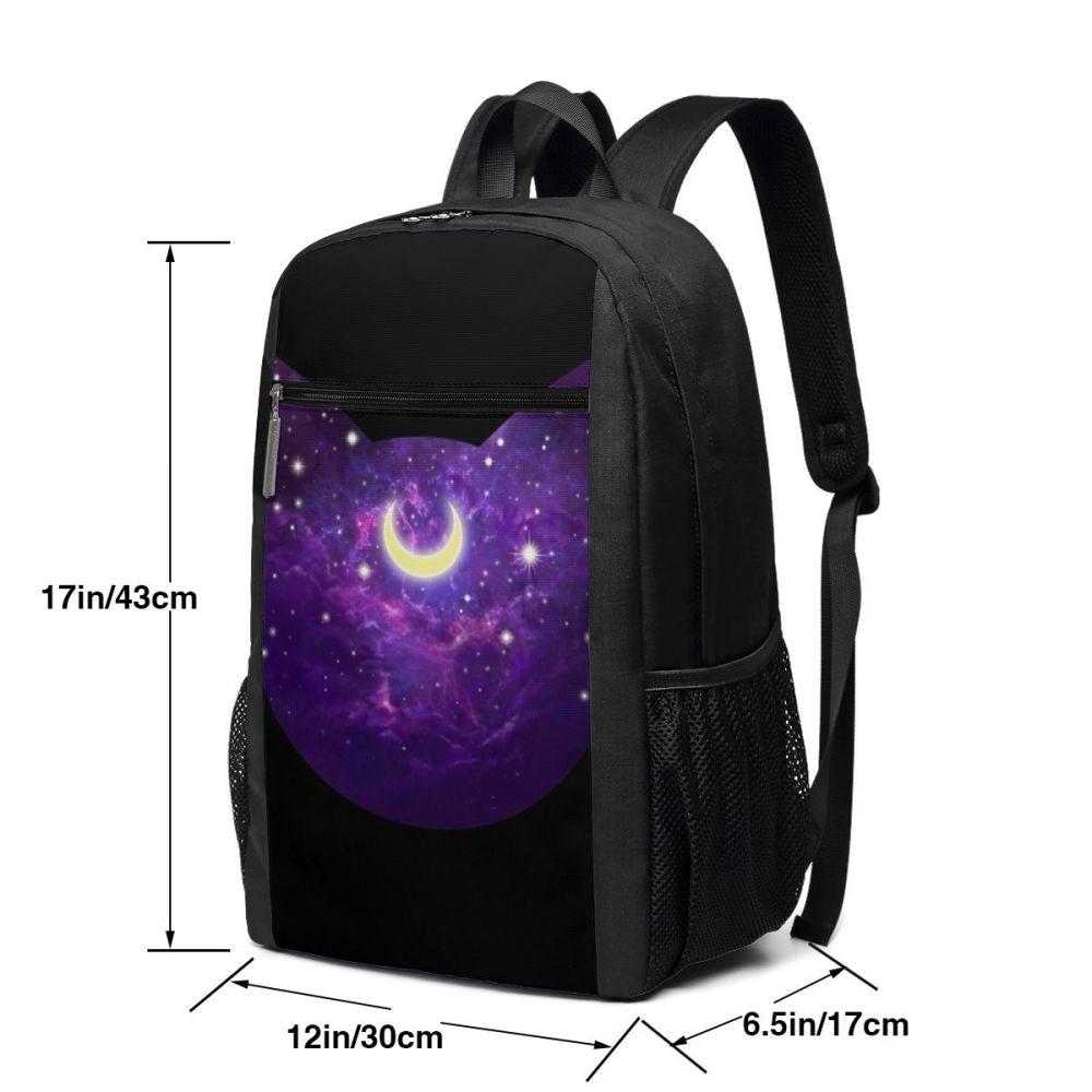 Изображение товара: Луна рюкзак рюкзаки с изображением Луны Высокое качество тенденции мешок многоцелевой Университет Для мужчин-Для женщин Для Мужчин узор студенческие сумки