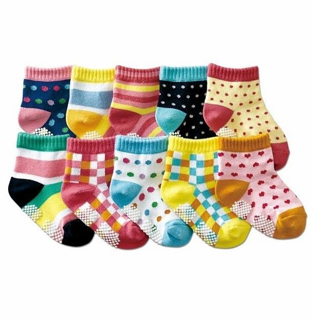 Изображение товара: 1 шт. нескользящие носки оптовая продажа, детские носки весенние хлопковые носки для малышей носки-Тапочки