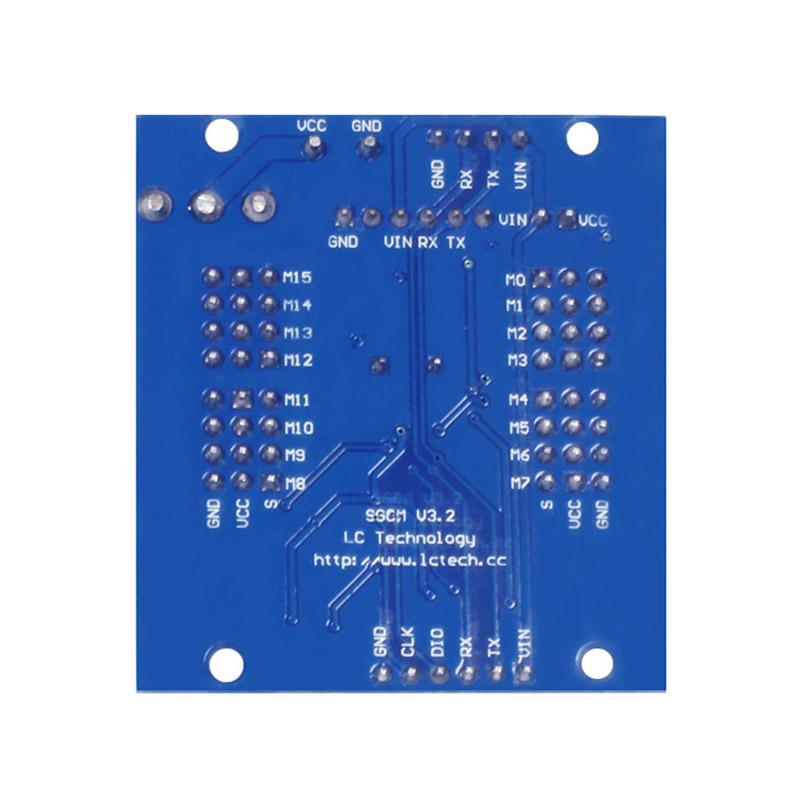 Изображение товара: STM32 16 канальный рулевая плата управления ШИМ TTL последовательный порт управления Лер модуль diy Электроника