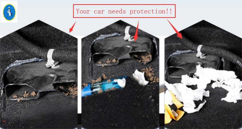 Изображение товара: Аксессуары для Mazda 6 2014-2017, защита от пыли для сидения, для пола, кондиционера воздуховод переменного тока, вентиляционное отверстие, защитная крышка, 2 шт.