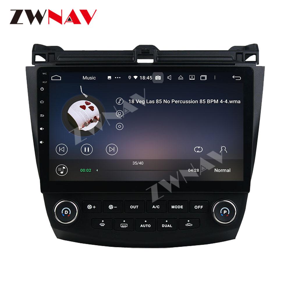 Изображение товара: 128 ГБ Carplay Android 10 экран плеер для Honda Accord 7 2003 2004 2005 2006 2007 GPS авто аудио радио музыка стерео головное устройство