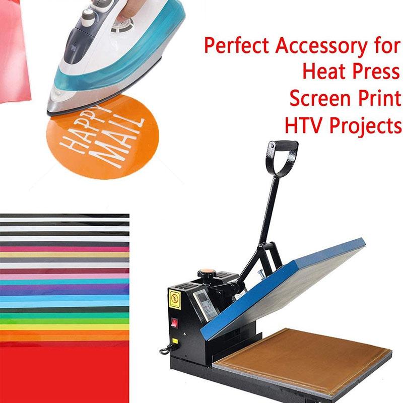 Изображение товара: 5Pcs/Set 3 Sizes Heat Pressing Transfer Pillow PTFE Heat Pad with 2PCS PTFE Heat Press Sheet for Heat Press Digital