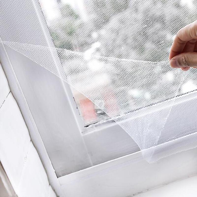 Изображение товара: Комаров окно с сетчатыми вставками, Экран комнаты Cortinas комаров Шторы s чистая Шторы протектор Fly Экран вставка 1.3x1.5 м/1.5x2m
