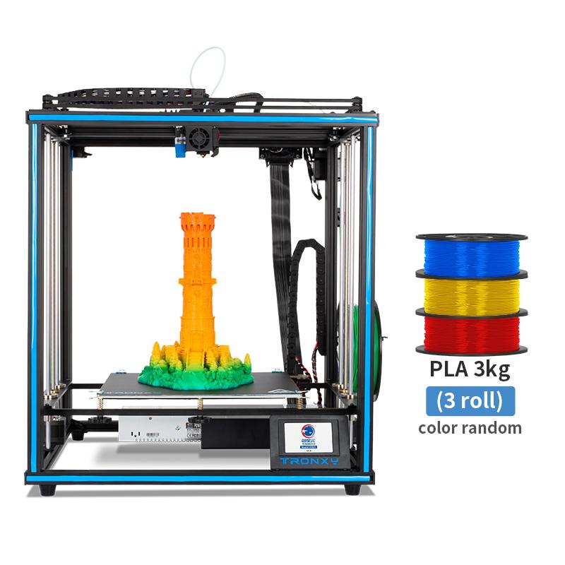 Изображение товара: 3D принтер TRONXY X5SA X1 XY-2 PRO, ультра тихая печать, высокая точность, набор «сделай сам», impressora 3D EU Россия США AU Warehouse PLA TP
