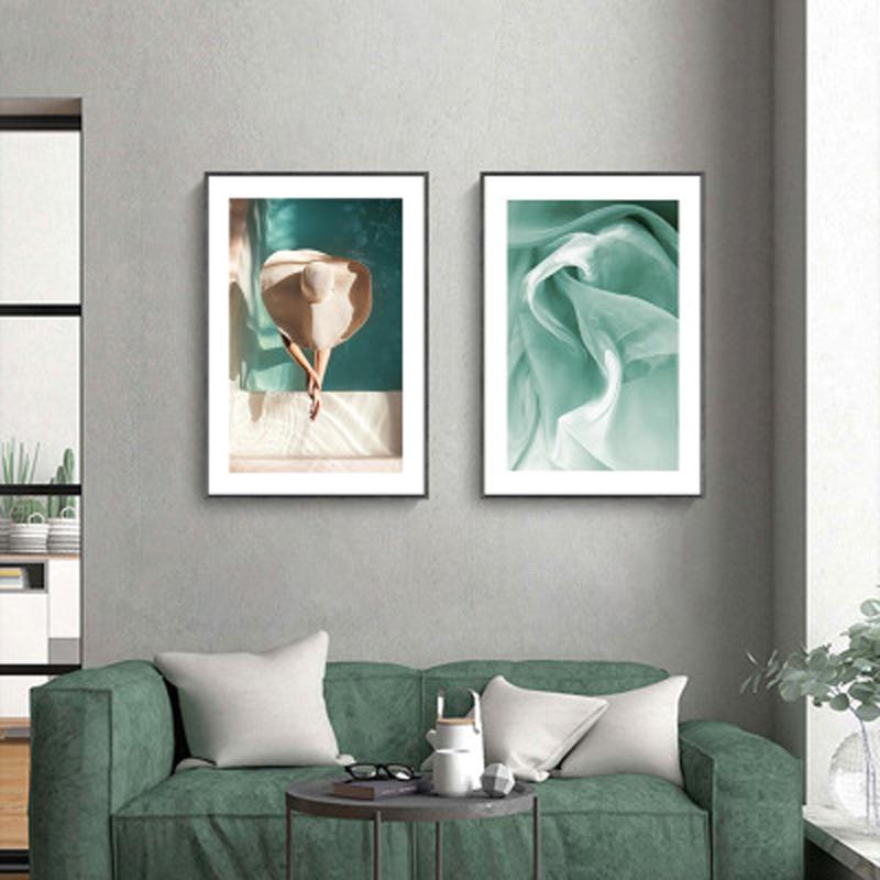 Изображение товара: Абстрактный ретро-постер, картина для домашнего декора, искусство на стене, роскошный минималистичный художественный постер и печать для гостиной