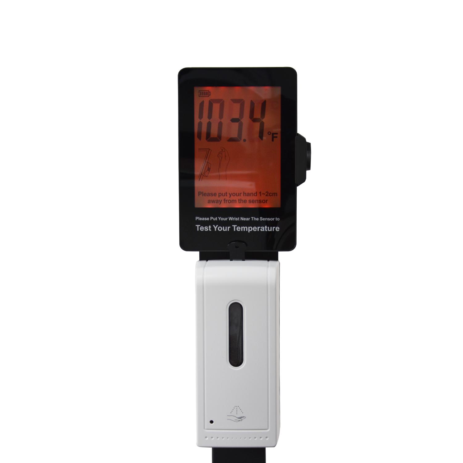 Изображение товара: Антиэпидемический датчик температуры, датчик распыления, Бесконтактный автоматический диспенсер дезинфицирующего средства для рук