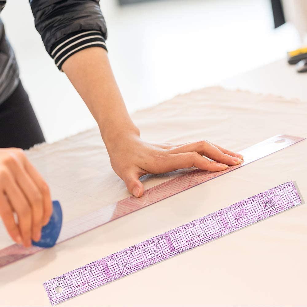 Изображение товара: KAOBUY 9 шт. французский изгиб измерительный комплект линеек Многофункциональный режущий Dressmaking набор практичных швейных принадлежностей для рисования