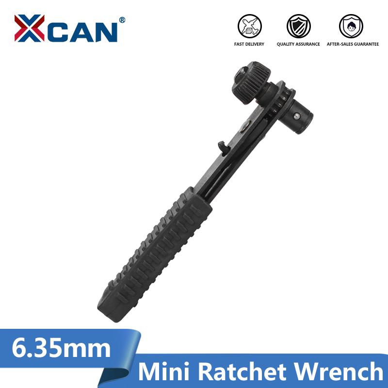 Изображение товара: XCAN мини быстрое ключ с храповым механизмом 6,35 мм Quick Release Профессиональные ручные инструменты Rini Ratchet инструменты