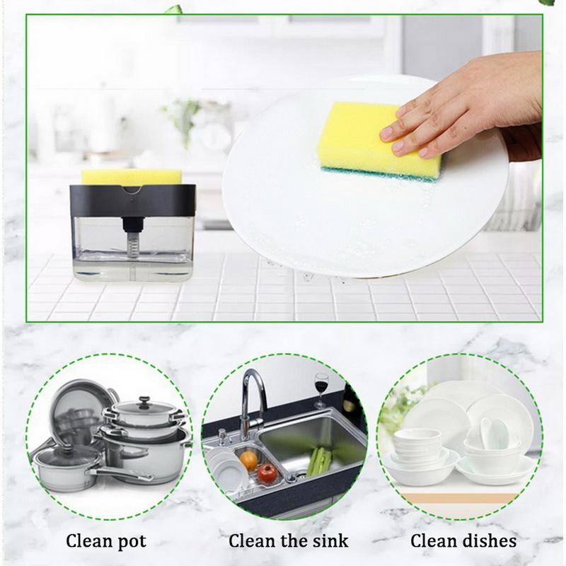 Изображение товара: Диспенсер для мыла, дозатор кухонного мыла для раковины