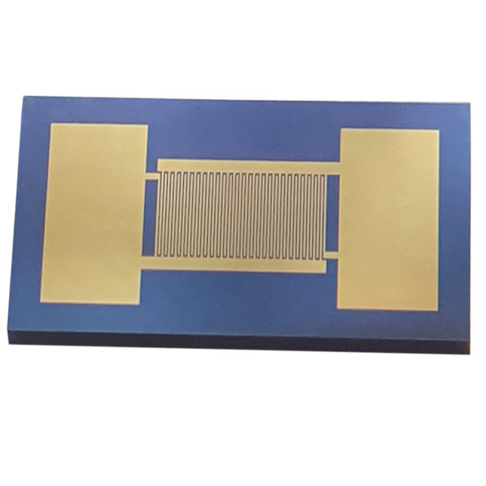 Изображение товара: Интерцифровой Золотой электрод, однокристальный конденсатор на силиконовой основе, высокоточный чип Biosensor для научных исследований MEMS